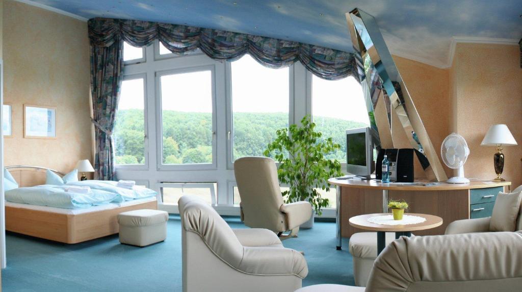 Hotel Reifenstein Kleinbartloff Стая снимка
